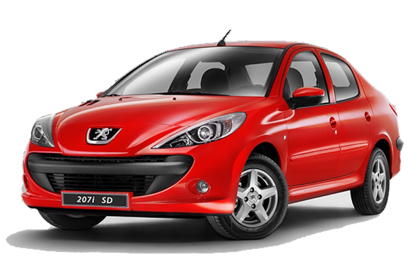 پژو 207 SD اتوماتیک رینگ فولادی